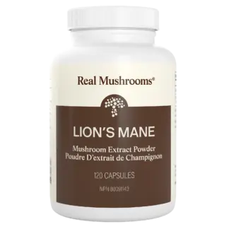 Real Mushrooms Organic Lion's Mane Extract Capsules